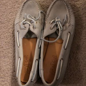 Sperry Gold Cup Gray Boat Shoe